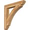 Ekena Millwork Thorton Slat Rough Sawn Bracket, Western Red Cedar, 6"W x 42"D x 42"H BKT06X42X42THR06RWR - alternate 1